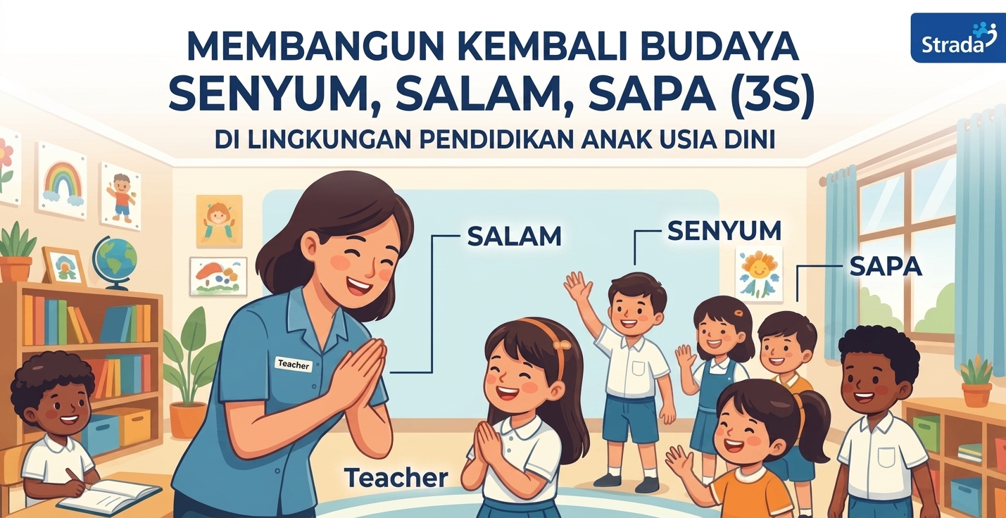 MEMBANGUN KEMBALI BUDAYA SENYUM, SALAM, SAPA (3S) DI LINGKUNGAN PENDIDIKAN ANAK USIA DINI