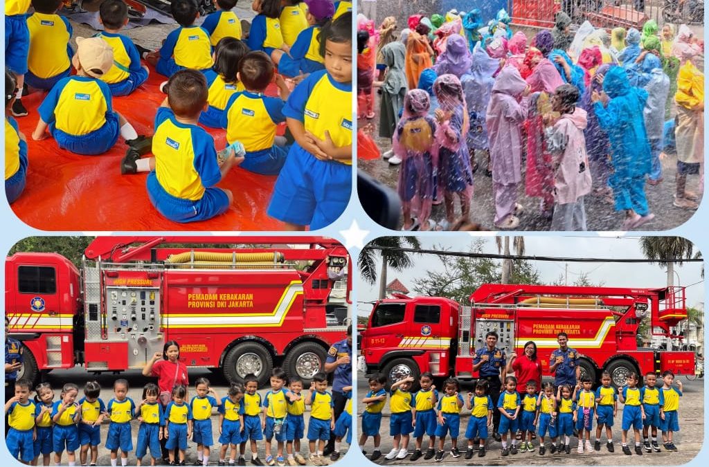 Field Trip Edukatif TK Strada Dewi Sartika II ke Pemadam Kebakaran Sektor Cengkareng